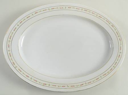 9989 16" Oval Serving Platter