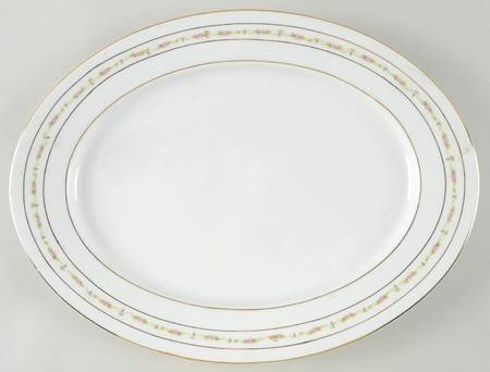 9989 14" Oval Serving Platter