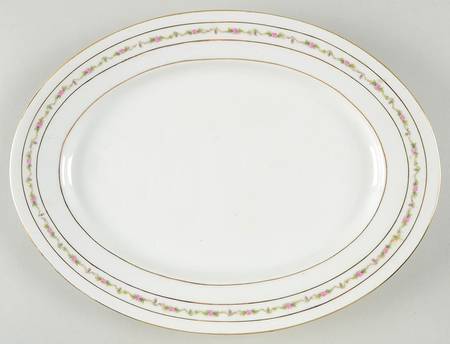 9989 12" Oval Serving Platter