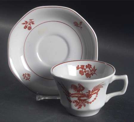 Chantecler Flat Cup & Saucer Set