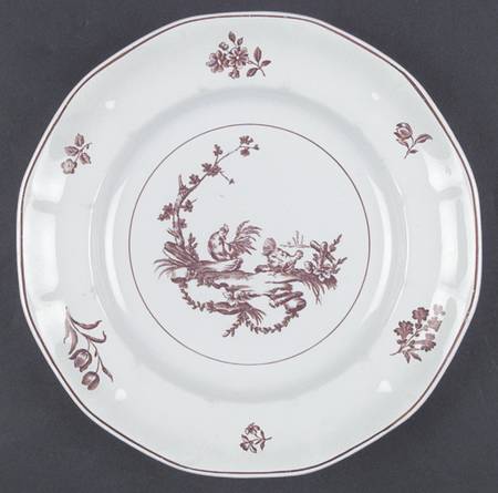 Chantecler Luncheon Plate by Adams China
