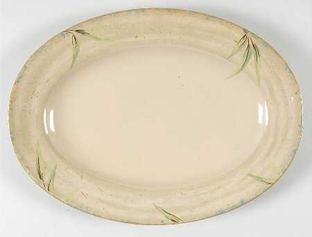 Bamboo 14" Oval Serving Platter by 222 Fifth (PTS)