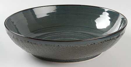 Craft Shale (Green) 10" Large Salad Serving Bowl