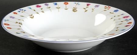 Viola Large Rim Soup Bowl