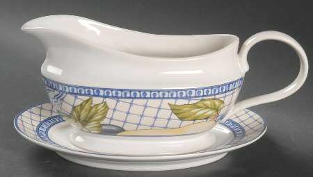 Le Verdure Gravy Boat & Underplate