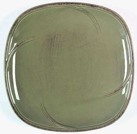 Tranquility Sage Square Salad Plate