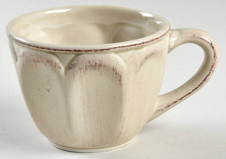Tranquility Ivory Flat Cup