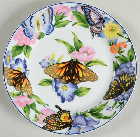 Butterfly Salad/Dessert Plate