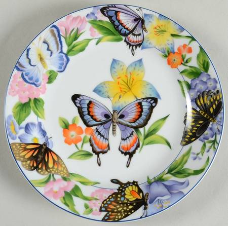 Butterfly Salad/Dessert Plate