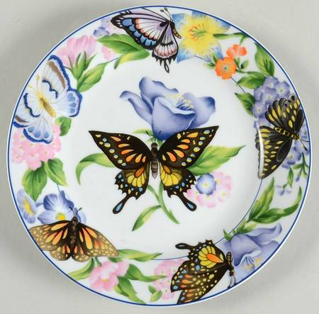 Butterfly Salad/Dessert Plate