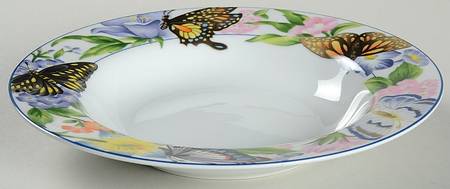 Butterfly Rim Soup Bowl