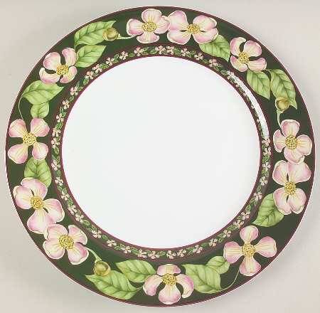 Dogwood 12" Chop Plate (Round Platter)