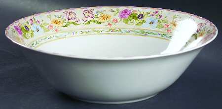 Floral Daze 10" Large Salad Serving Bowl