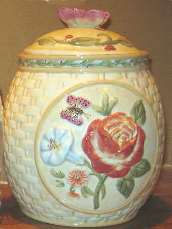 Floral Daze Small Canister & Lid