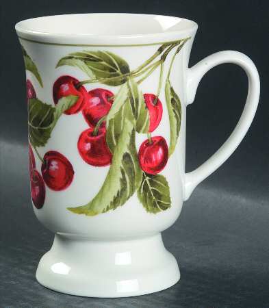 Harvest Fruit Footed Mug by American Atelier