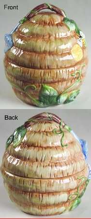 Morning Garden Covered Soup Bowl