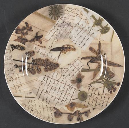 Collage Salad/Dessert Plate