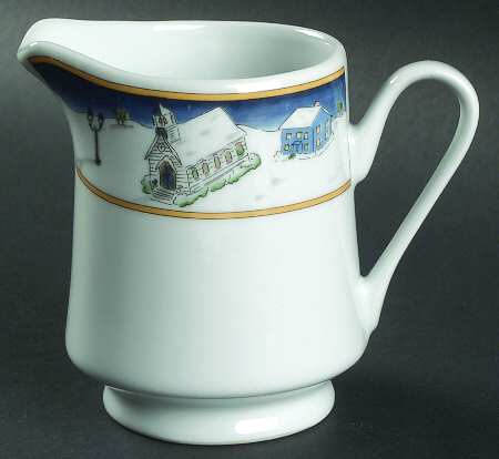 Winter Village Creamer