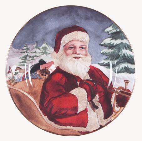 Santa Salad/Dessert Plate