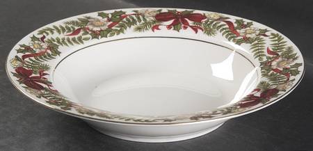 Santa Rim Soup Bowl by American Atelier