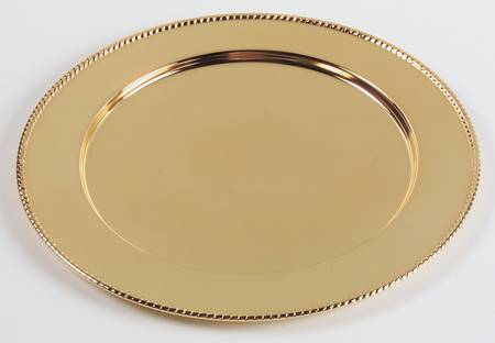 Noel Metal Service Plate (Charger)
