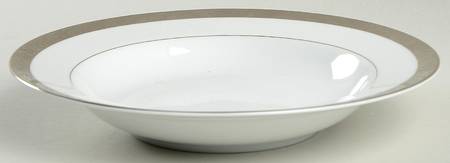 Windsor Platinum Large Rim Soup Bowl