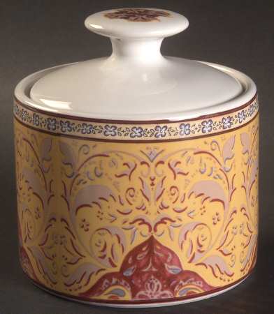 Bombay Sugar Bowl & Lid