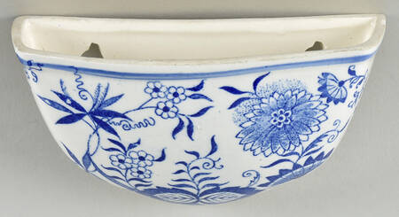 Blue Onion Wall Pocket for Fountain Wall Pocket Set