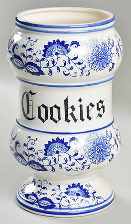 Blue Onion Cookie Jar No Lid