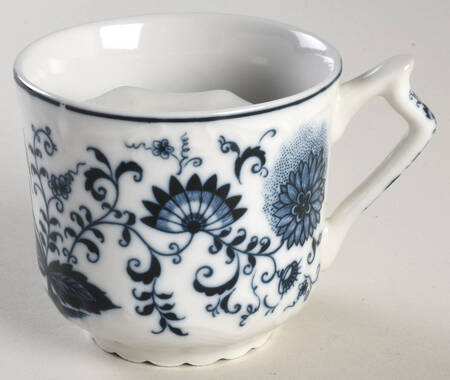 Blue Onion Mustache Cup/Mug