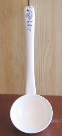 Blue Onion Tureen Ladle