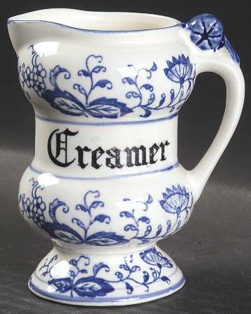 Blue Onion Creamer