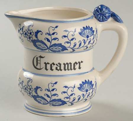 Blue Onion Creamer