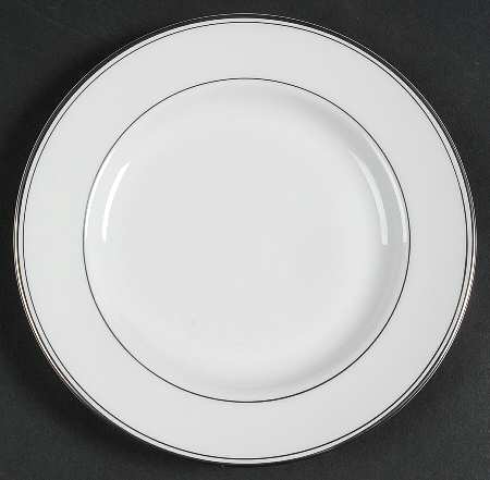 Corona Platinum Dessert/Pie Plate