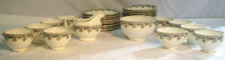 A3014 Footed Cup & Saucer Set
