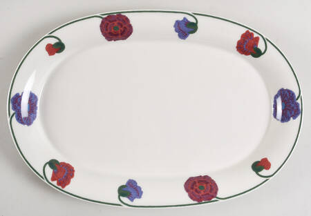 Illusia 14" Oval Serving Platter