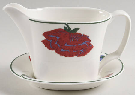 Illusia Gravy Boat & Underplate