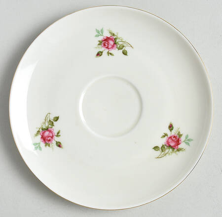 Moosrose (Gold Trim) Saucer by Alka