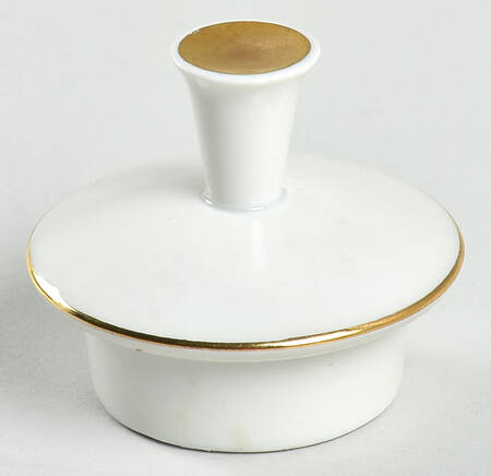 Moosrose (Gold Trim) Lid for Coffee Pot
