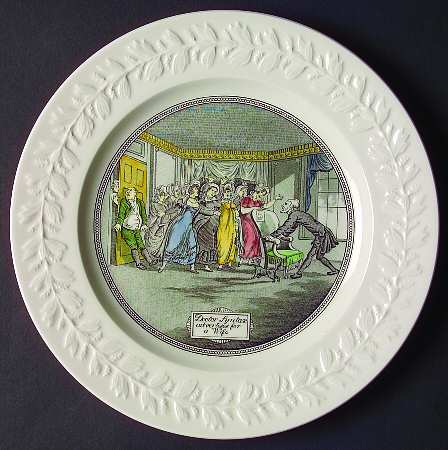 Dr. Syntax Dinner Plate