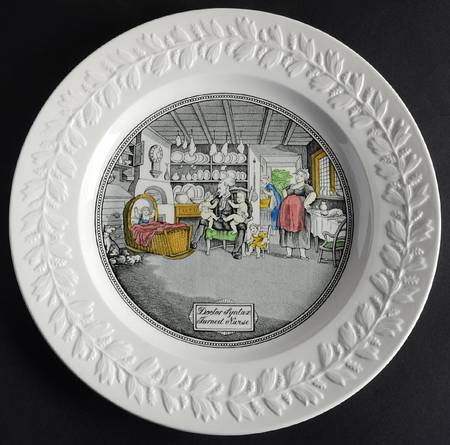 Dr. Syntax Dinner Plate