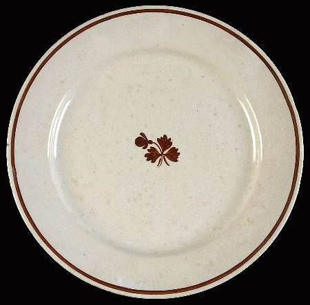 Tea Leaf (Smooth, Not Embossed Rim) Salad Plate