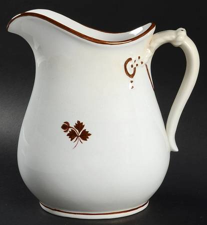 Tea Leaf (Smooth, Not Embossed Rim) 108 Oz Pitcher