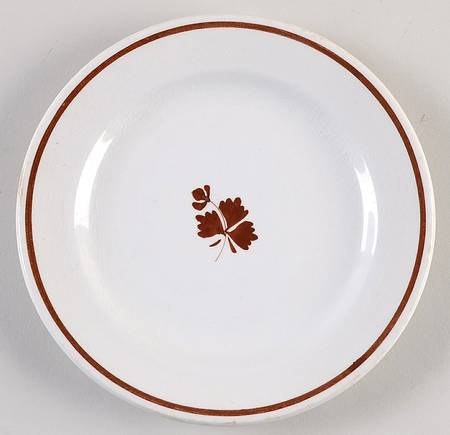 Tea Leaf (Smooth, Not Embossed Rim) Bread & Butter Plate