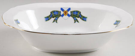 Nova Scotia Tartan 10" Oval Vegetable Bowl