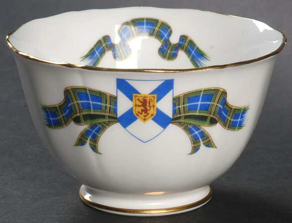 Nova Scotia Tartan Open Sugar Bowl
