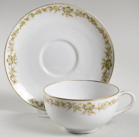 AHR345 Flat Cup & Saucer Set