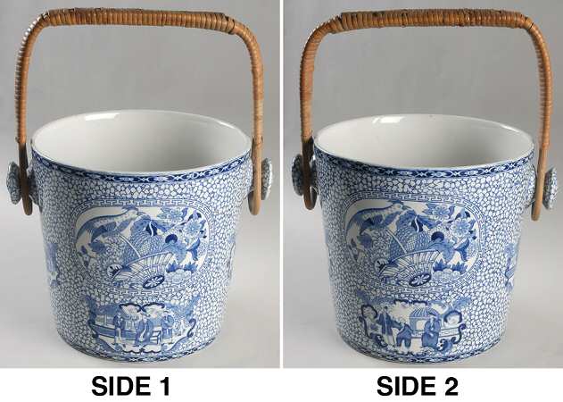 Chinese Bird Slop Jar No Lid