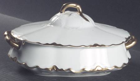 AUS89A Oval Covered Vegetable