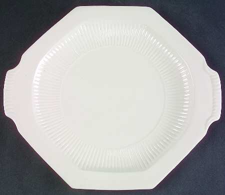 Empress Octagonal Handled Cake Plate